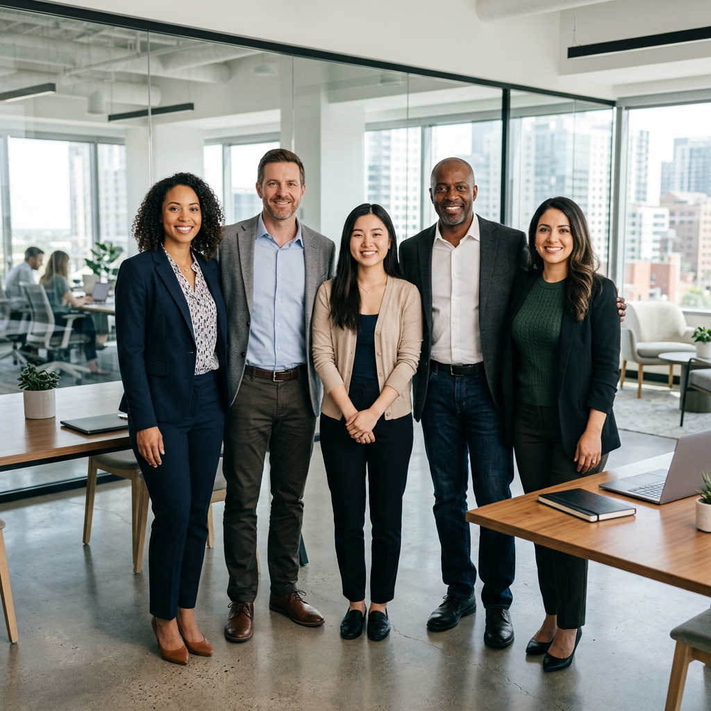 Equipe de consultores profissionais